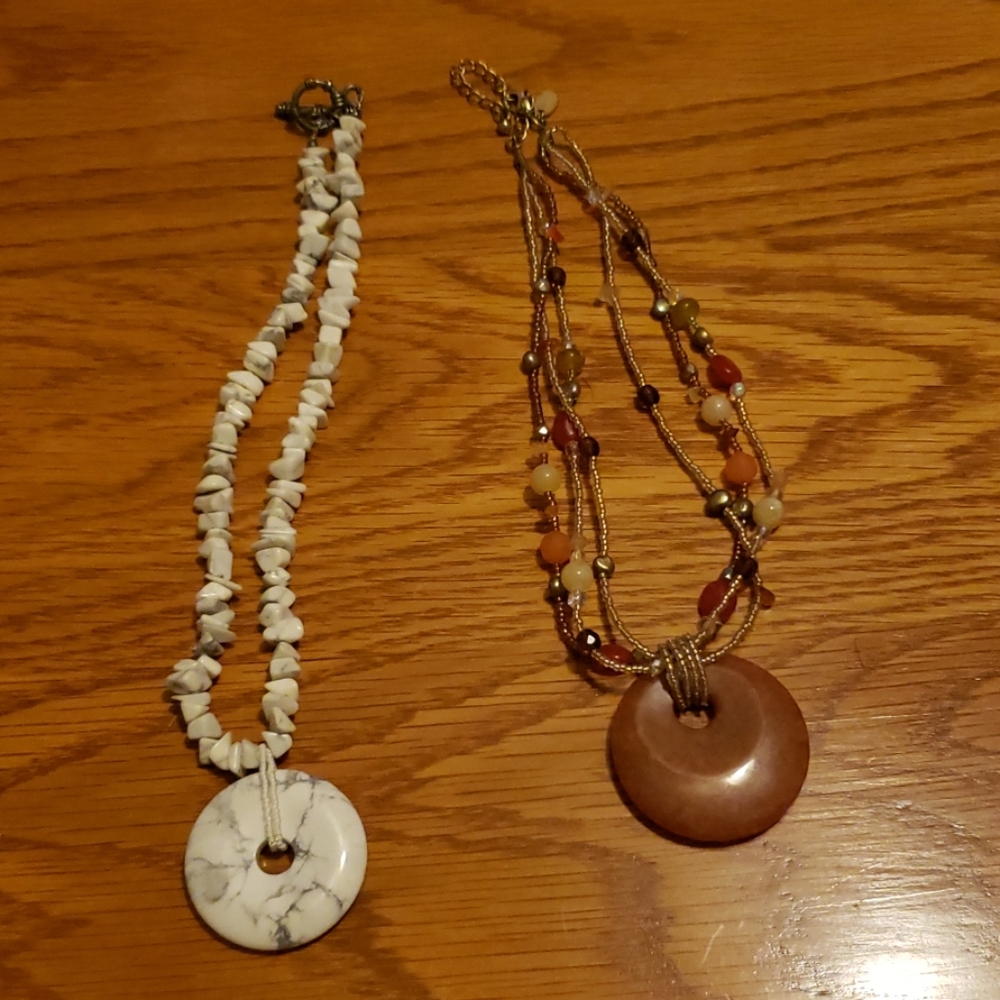 2 necklaces